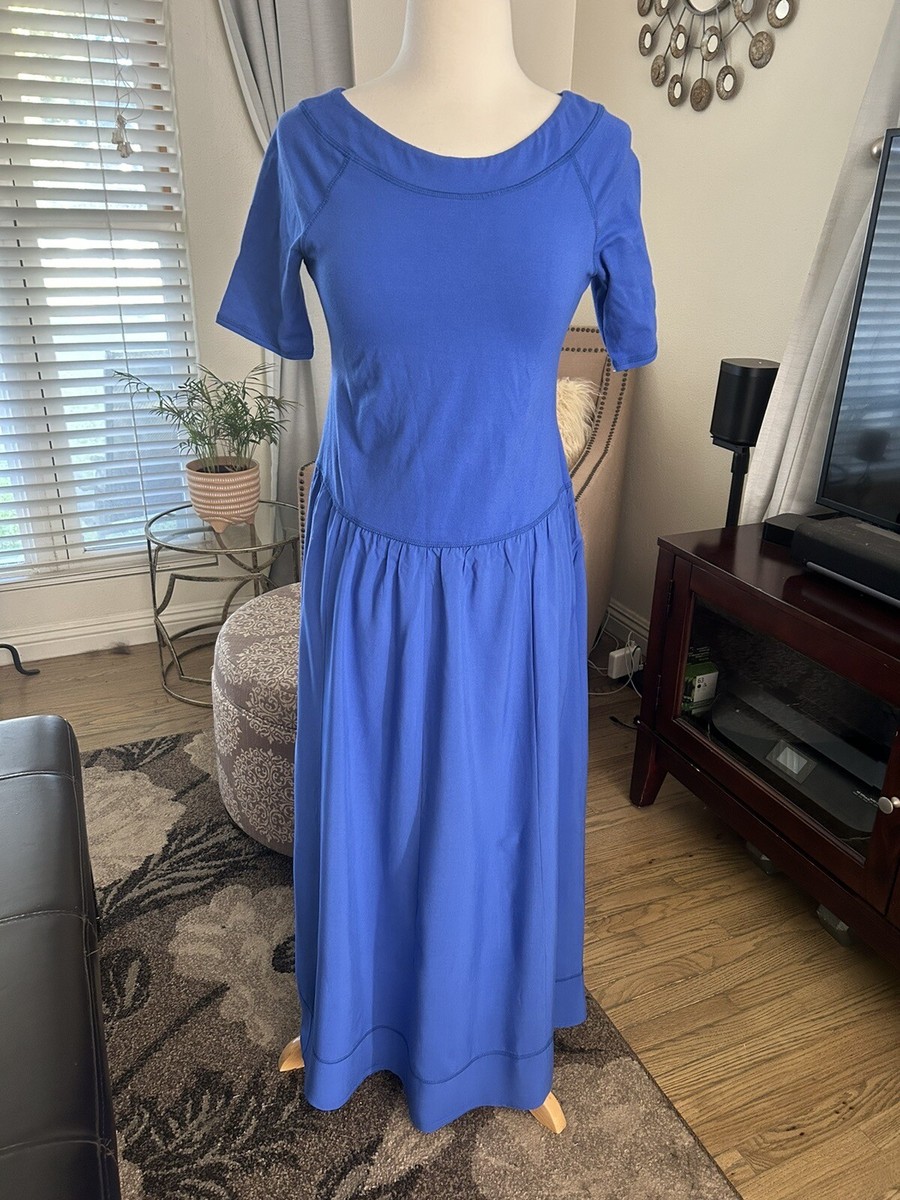sachin and babi light blue dress White Short Sleeve Round Neck Rayon Zipper Mini Dress main image 0