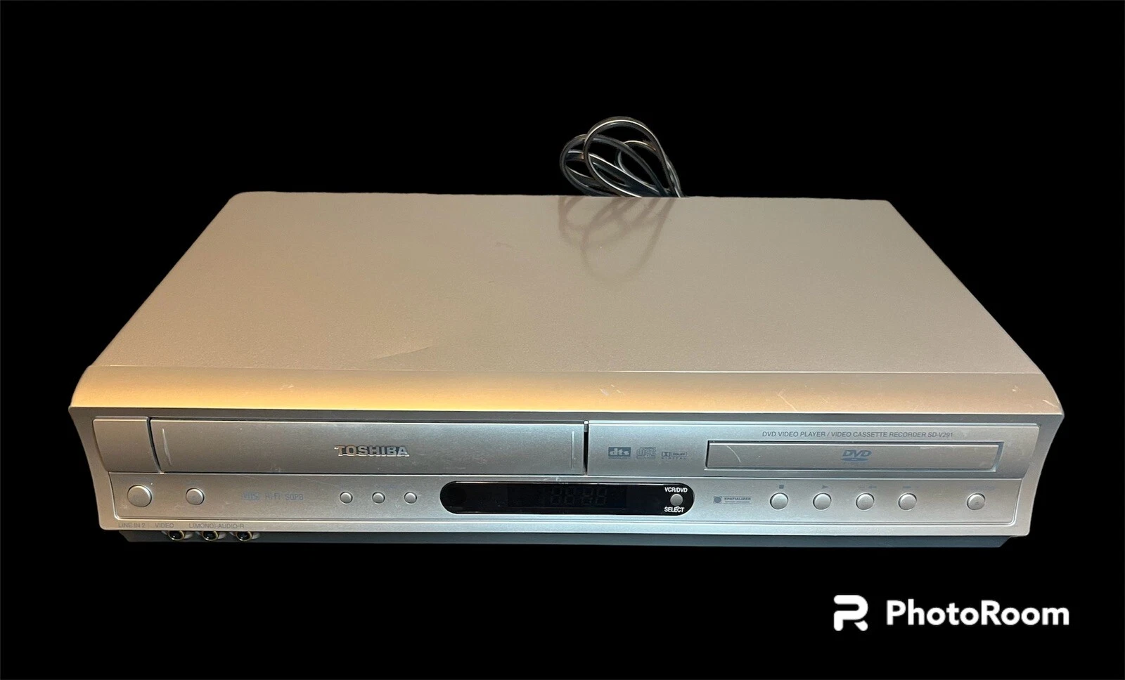 Toshiba SD-V291 DVD VHS Combo VCR Video Cassette Player Tested