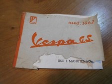PIAGGIO LIBRETTO ACCESSORIO REGALO  NATALE VESPA GS 160 1962 USO E MANUTENZIONE