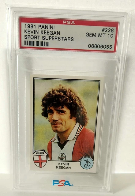 1981 Panini Kevin Keegan Sport Superstars #228 PSA 10