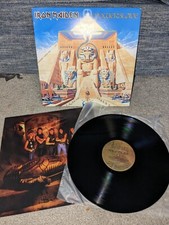 Iron Maiden - POWERSLAVE - 180gm Vinyl LP Reissue - EX Wax 