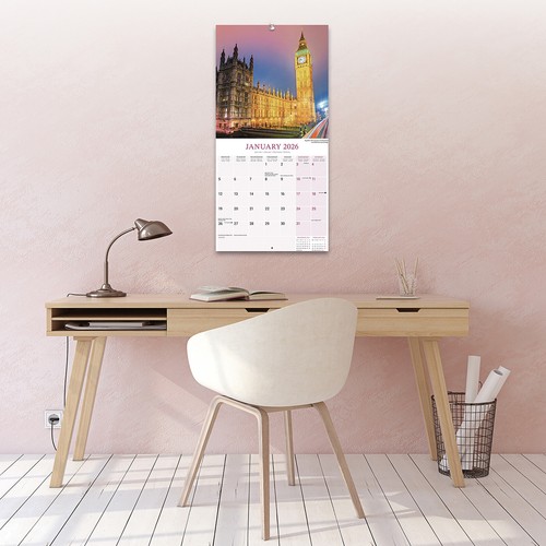 London 2026 Kalender Geschenk Reise Wand 15% RABATT MEHRFACHBESTELLUNGEN - Bild 5 von 8
