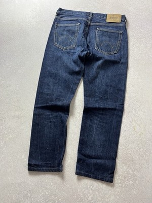DDP Edwin Japanese Selvedge Denim Jeans, ED-80 Slim Tapered, Indigo, Mens