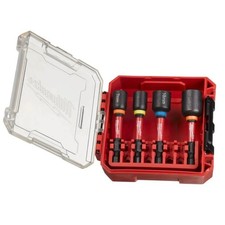 Milwaukee Shockwave Impact Duty Magnetic Nut Driver Set 4 Piece 4932492445