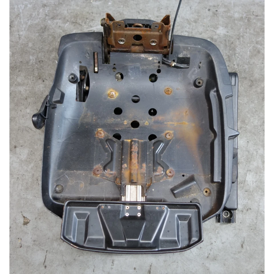 95-99 BMW E36 3-Series Front Left Electric Sport Seat Rail w Seat Pan Black OEM - Image 2 of 4