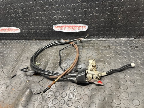 01-05 Yamaha Raptor 660 Front Left Clutch Lever Parking Brake Cable Perch
