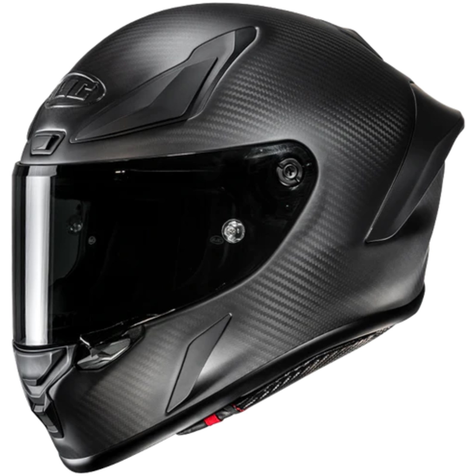 HJC RPHA 1 V2 Carbon Solid Motorcycle Helmet M, Integral, FIM Matt Black