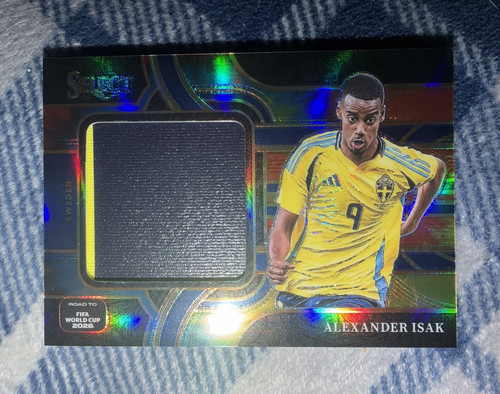 Panini Select Road to FIFA World Cup 2026 Jumbo Swatches Alexander Isak /25