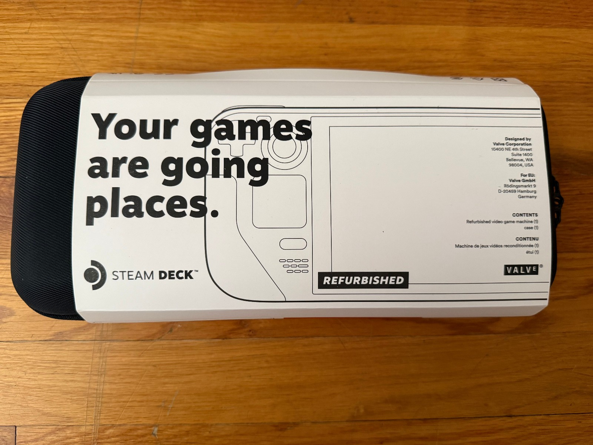Valve Steam Deck 64GB Handheld System - Black for sale online | eBay