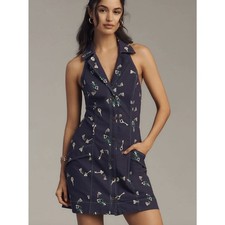 MAEVE Anthropologie The Amelia Collared Mini Dress Size Women's XS