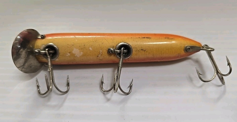 Leurre De Pêche Heddon Vintage – Vampire – Bois – Collection