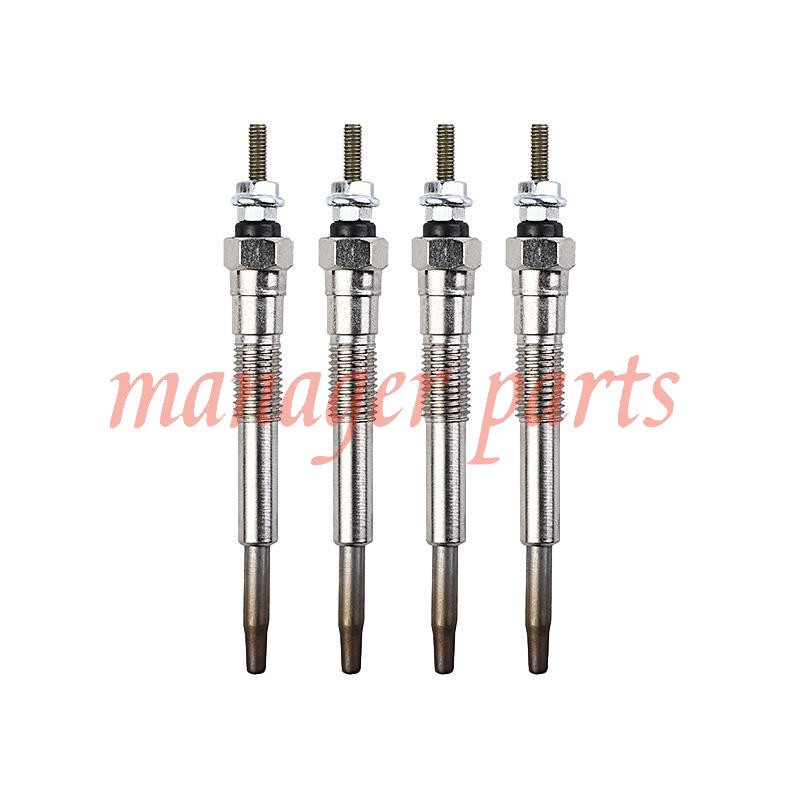 4pcs Glow Plugs 19850-67030 19850-67020 for Toyota 1KZ 1KZ-T 1KZ-TE Engine