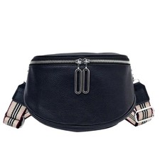 Leather Fanny Pack for Women - Minimalist Crossbody Sling Bag  Genuine Leath...
