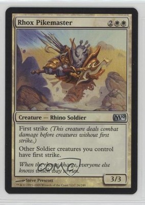 Rhox Pikemaster Magic: 2010 Core Set #26 2009