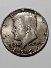 1964 50 Cent Kennedy Half Dollar Coin No Mint Mark