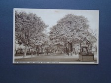 GLOUCESTERSHIRE:  THE PROMENADE FROM QUEEN'S HOTEL, CHELTENHAM- PRINTED-UNPOSTED