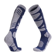 Knee High Winter Ski Socks Warm Breathable Sweat Wicking Mountaineering YZLP