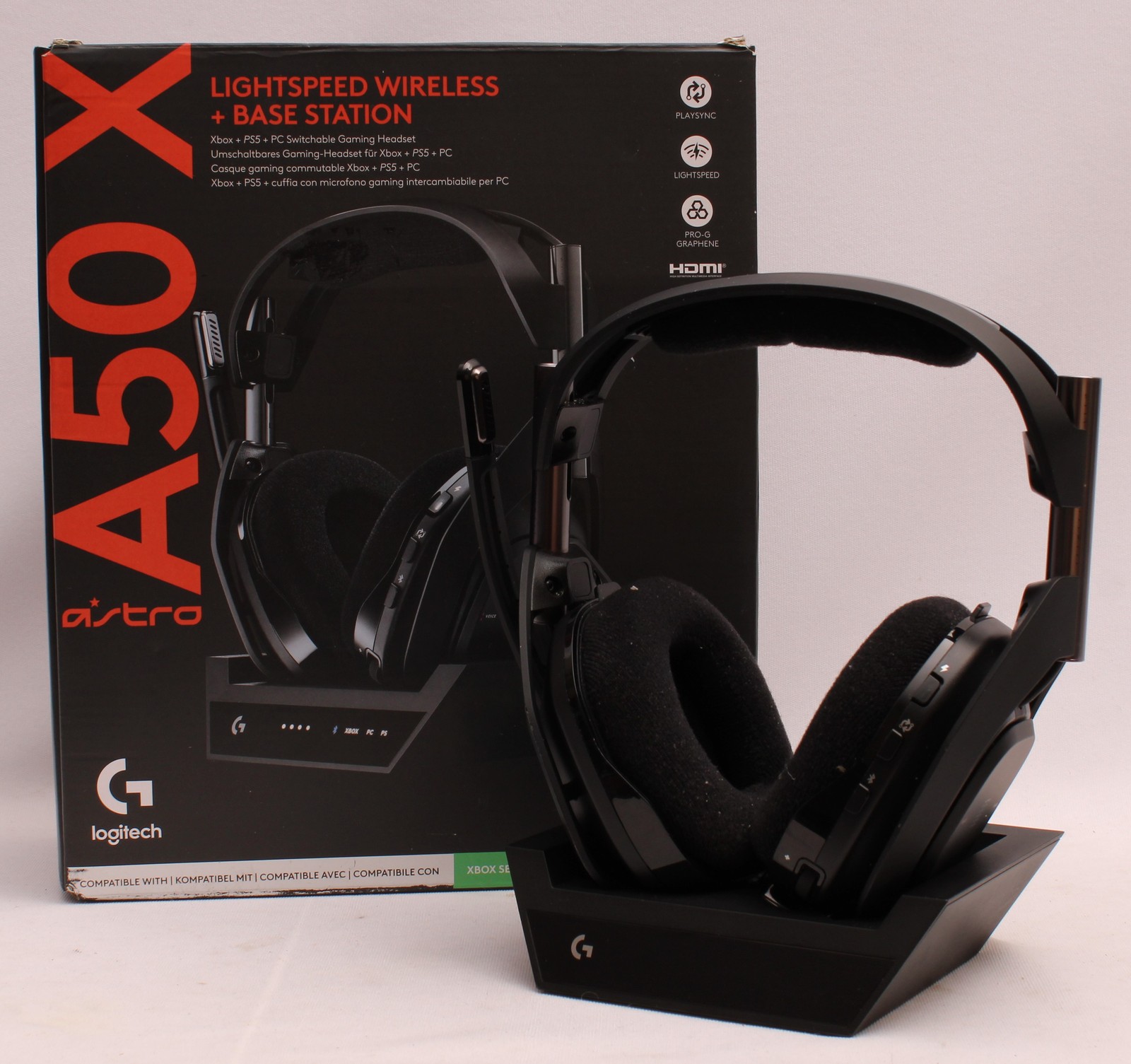 Astro A50 X Lightspeed Wireless Gaming Headset & Base Station - Black (U)