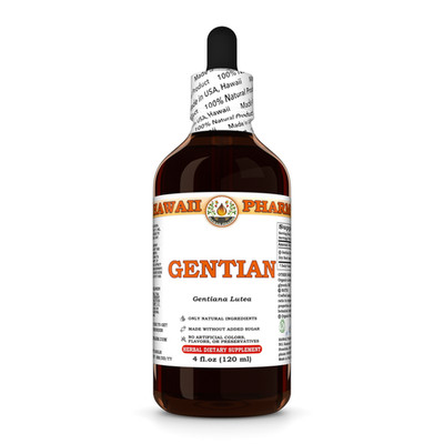Gentian (Gentiana Lutea) Dried Root Liquid Herbal Extract