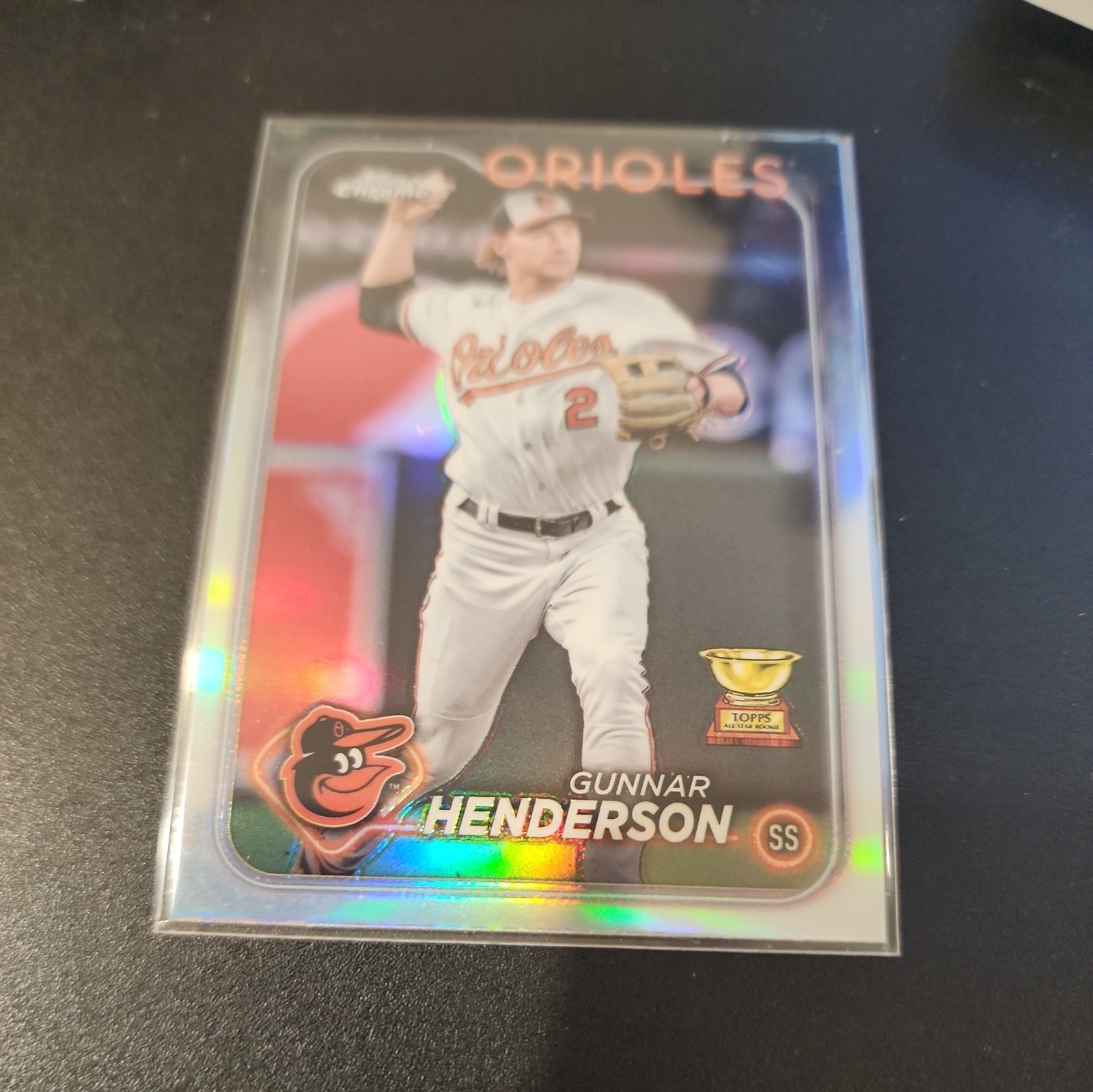 2024 Topps Chrome - Gunnar Henderson #36 Prism Refractor