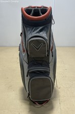 Callaway Chev 14-Way Dividers Golf Cart Bag Grey/Orange 
