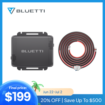 BLUETTI Charger 1 560W Car Alternator Charger DC-DC Charger for