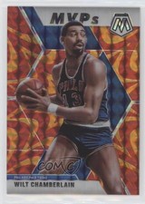 2019-20 Panini Mosaic MVPs Reactive Orange Prizm Wilt Chamberlain #300 HOF 03rx