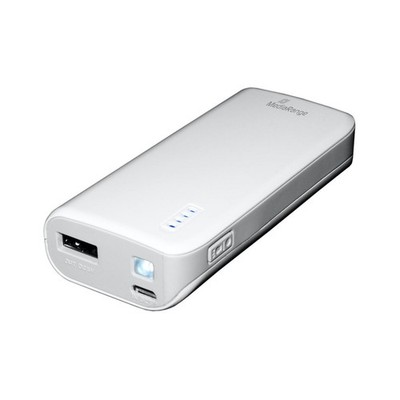 MediaRange MR751 Power Bank Lithium-Ion  (Li-Ion) 5200 Mah Grey, White ~E~