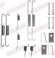 Quick Brake 105-0811 ZubehöRsatz, Bremsbacken FüR Nissan