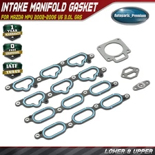 Engine Intake Manifold Gasket Set for Mazda MPV 2002 2003 2004 2005 2006 V6 3.0L