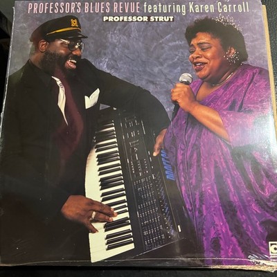 Professor's Blues Revue   Professor Strut LP 1989 Delmark Blues Jazz R&B 33 RPM