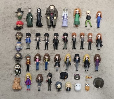 Harry Potter Wizarding World Magical Minis Lot of 40+ Pcs Hagrid Ron Hermione