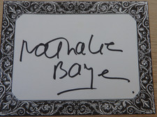 Autogramm franz&ouml;sische Schauspielerin Nathalie Baye 20.05.2000 (123285)