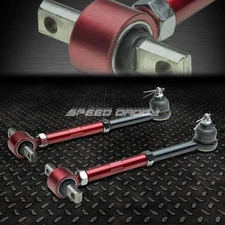 FOR 90-97 ACCORD CB/CD RED ADJUSTABLE BALL JOINT REAR SUSPENSION CAMBER KITS