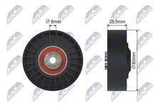 Poulies diverses Ssangyong KORANDO