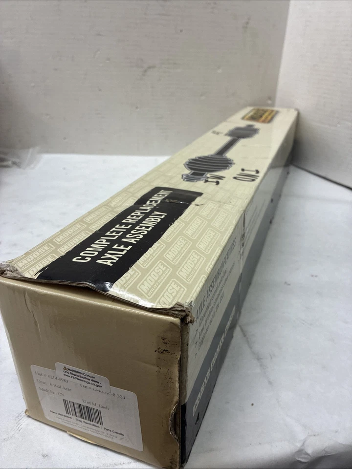 Kits completos de ejes MOOSE RACING 0214-0983 Arctic Cat Wildcat 1000 LTD 2012-14 Foto 2 de 3