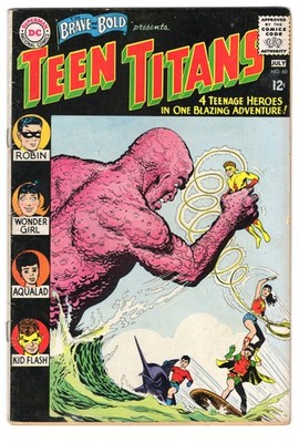 Brave And The Bold 60 1965 DC Comics VG+ 4.5 2nd App Teen Titans