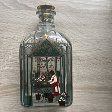 Holmegaard Weihnachtsflasche Juleflaske Christmas Bottle 1999 Dänemark Advent
