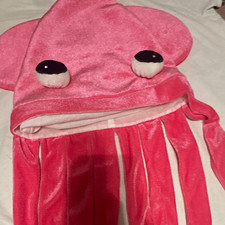 Pink Plush Octopus Costume Hat Headpiece Adult Unisex One Size