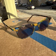 Etnia Barcelona La Gavina HVGR Brown Black Green Eyeglasses Frames 49-19 148  