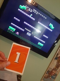 MARIO BROS for Atari 7800 - Choose 1 of 2 - Both tested & working well!