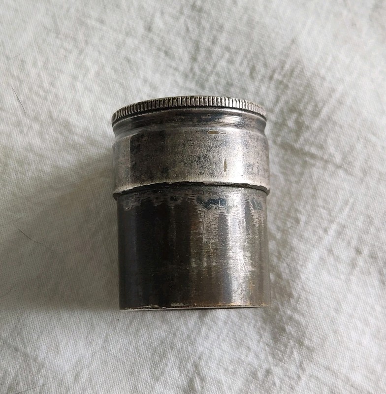 Vintage Conn New Wonder Series Silver Plate Alto Saxophone End Plug
