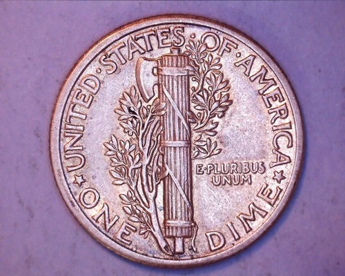 1926  MERCURY DIME*** AU  217-6AA