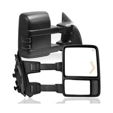 PZ Power Heated Tow Mirrors for 99-07 Ford F250 F350 F450 F550 Super Duty T...