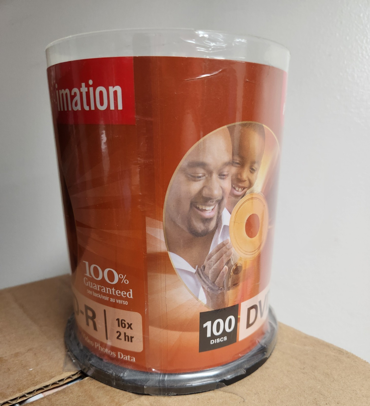 NEW Imation DVD-R 16x Sealed Pack Of 100