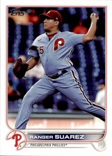 2022 Topps #386 Ranger Suarez FREE SHIPPING
