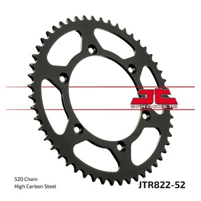 Kettenrad 52 Zähne für Beta RR 400 Enduro Bj 2005-2012 von jt-Sprockets - Neu