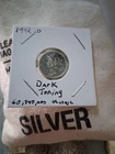 1942 D Mercury Dime - Dark Toning Combined Shipping