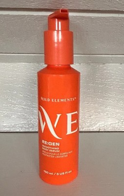 Wild Elements RE:GEN Vegan Smoothing Body Serum Tremella Mushroom 5oz New