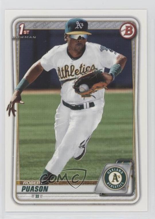 2020 Bowman Prospects Robert Puason #BP-145 11pj